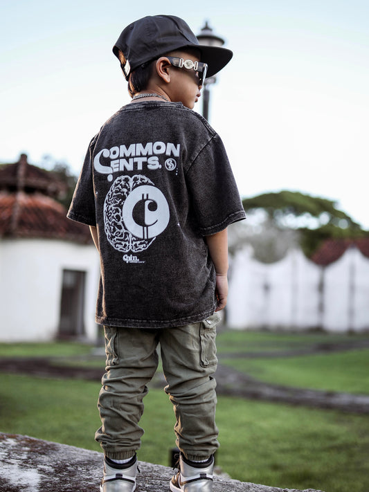Penny Line "Common Cents Kids Oversized T-Shirt"